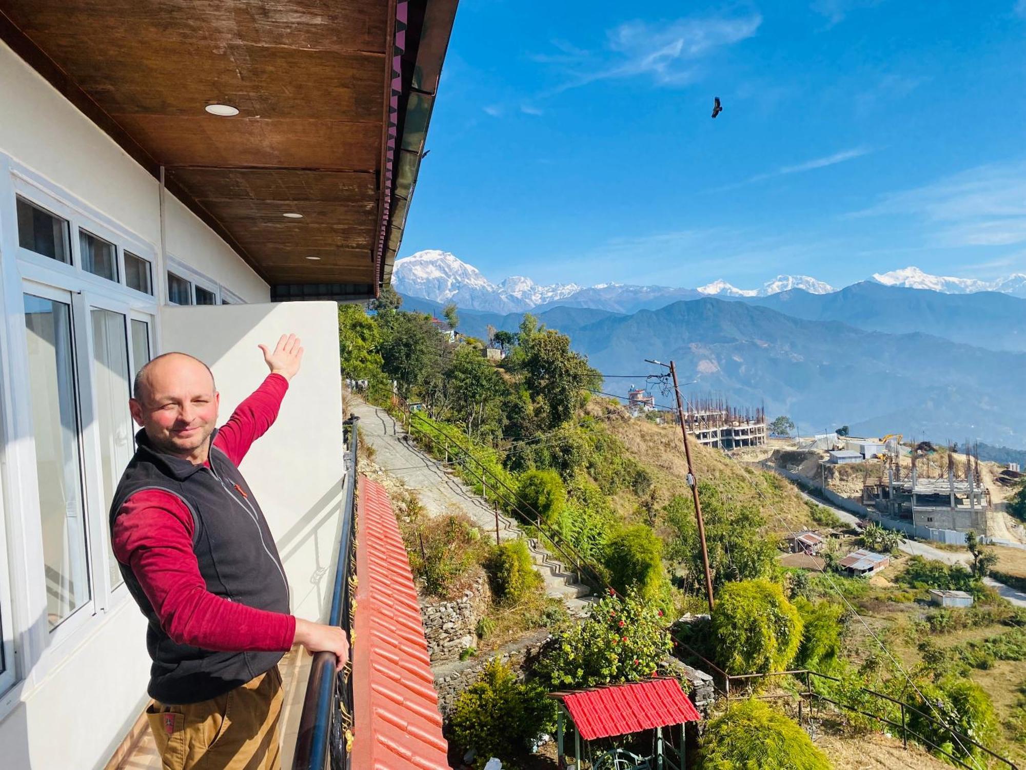 Panoramic View Guest House Sarangkot Покхара Экстерьер фото