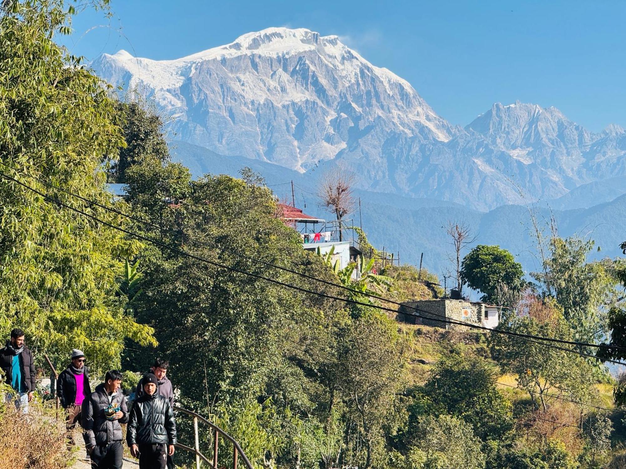 Panoramic View Guest House Sarangkot Покхара Экстерьер фото
